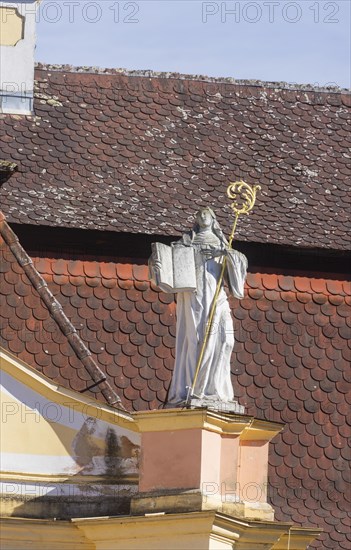 St Marienthal Monastery is a Cistercian abbey in Upper Lusatia in Saxony. It is the oldest nunnery of the order in Germany, which has existed without interruption since its foundation, Ostritz, Saxony, Germany, Europe