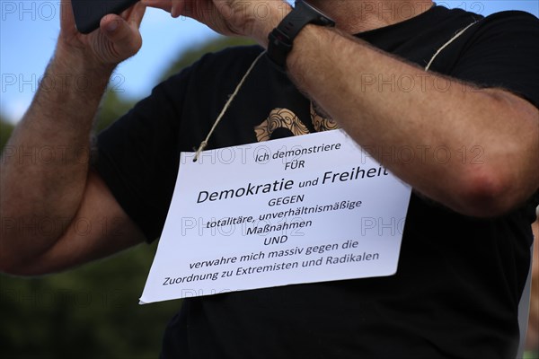 Major demonstration Berlin invites Europe - Festival for peace and freedom Berlin 29 August 2020