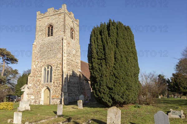 Church of Saints Mary and Martin, Kirton, Suffolk, England, UK