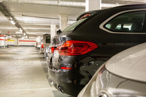 Multi-storey car park in Mannheim, Baden-Wuerttemberg