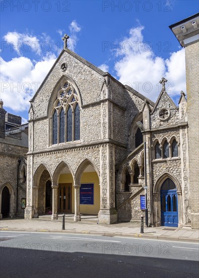 Methodist church building, Museum Street, Ipswich, Suffolk, England, UK built 1861 as a Wesleyan Chapel
