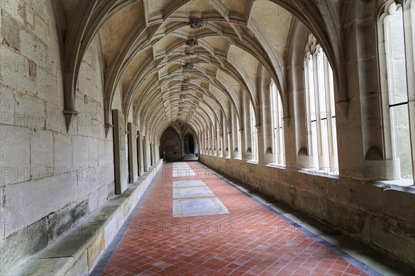 Cloister, Cistercian monastery Bebenhausen, Tuebingen, Baden-Wuerttemberg, Germany, Europe