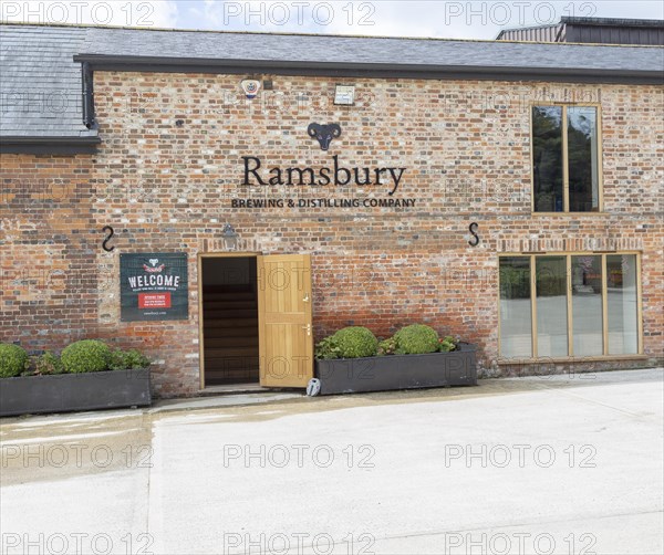 Ramsbury brewing and distilling company, Aldebourne, Wiltshire, England, UK