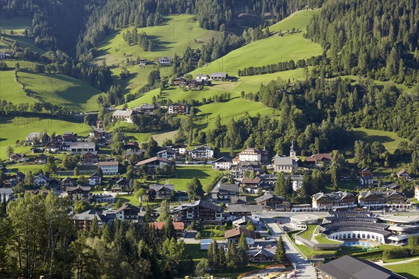 Bad Kleinkirchheim with Thermal Roemerbad, Carinthia, Austria, Europe