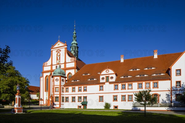 The monastery of St Marienstern is a Cistercian abbey in Panschwitz-Kuckau in the Upper Lusatia region of Saxony. St. Marienstern is an important cultural and religious centre for the Catholic Christians in the area, Panschwitz Kuckau, Saxony, Germany, Europe