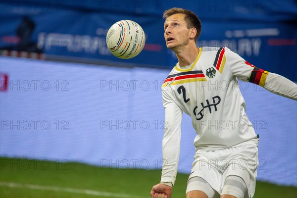 Fistball World Championship from 22 July to 29 July 2023 in Mannheim: Germany is the Fistball World Champion. In the final, the German team beat Austria in 4:0 sets. Here in the picture: Fabian Sagstetter