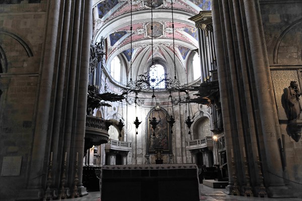 Se Dom, Igreja de Santa Maria Maior, Se Patriarcal de Lisboa, Cathedral, Start of construction 1147, Alfama neighbourhood, Lisbon, Lisboa, Portugal, Europe