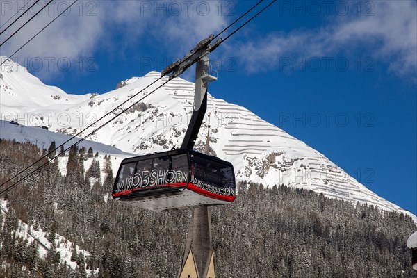 Jakobshorn cable car, Davos Switzerland