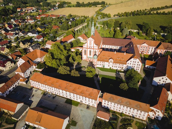 The monastery of St Marienstern is a Cistercian abbey in Panschwitz-Kuckau in the Upper Lusatia region of Saxony. St. Marienstern is an important cultural and religious centre for the Catholic Christians in the area, Panschwitz Kuckau, Saxony, Germany, Europe