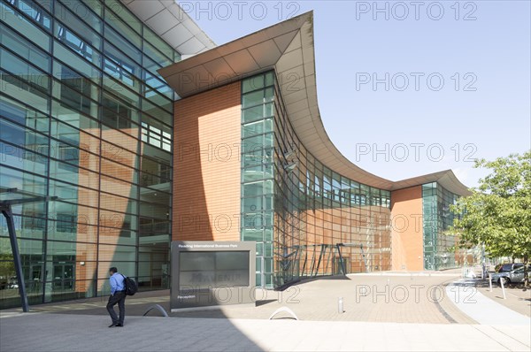 Modern architecture office buildings Reading International Business Park, Reading, Berkshire, England, UK