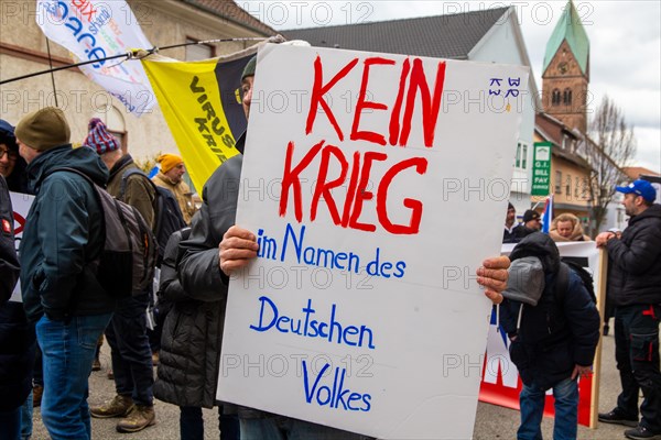 A large peace demonstration took place in Ramstein. Several thousand participants demonstrated under the slogan AMI STOP arms exports to Ukraine