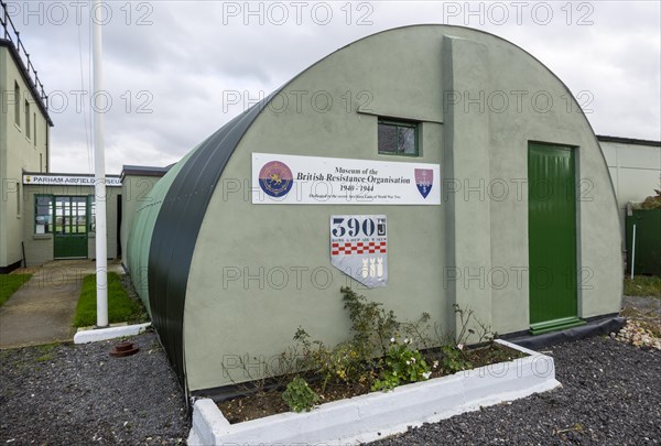 Museum of British Resistance Organisation 1940-1944, 390 Bomb Group, Parham airfield, Suffolk, England, UK