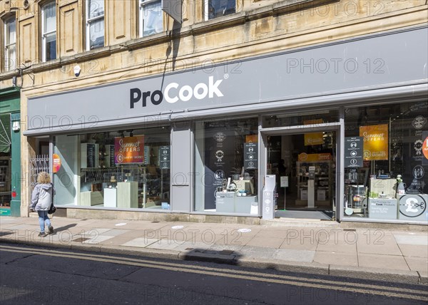 ProCook kitchen shop, Quiet Street, Bath, Somerset, England, UK