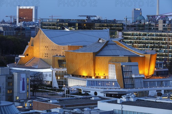 Philharmonie at Potsdamer Platz, Berlin, 26/04/2021