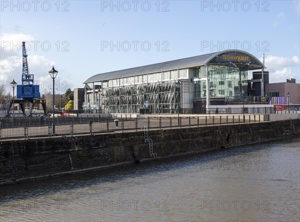 Techniquest building science and discovery centre museum, Mermaid Quay, Cardiff Bay, Cardiff, South Wales, UK