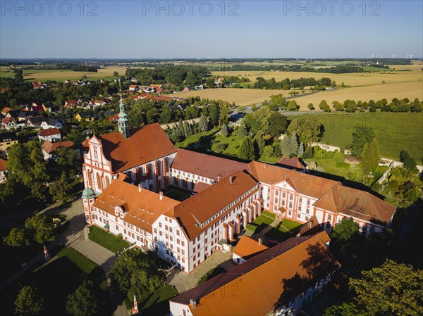 The monastery of St Marienstern is a Cistercian abbey in Panschwitz-Kuckau in the Upper Lusatia region of Saxony. St. Marienstern is an important cultural and religious centre for the Catholic Christians in the area, Panschwitz Kuckau, Saxony, Germany, Europe