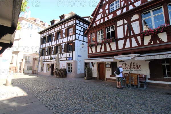 La Petite France, historic old town district of Strasbourg