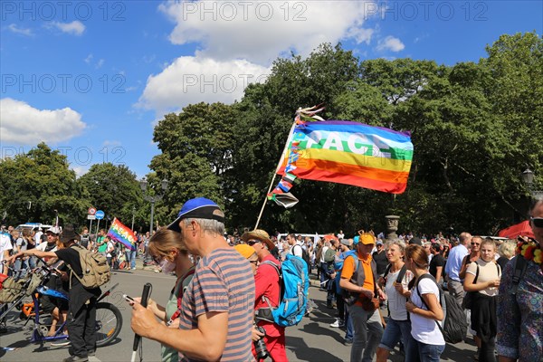 Major demonstration Berlin invites Europe - Festival for peace and freedom Berlin 29 August 2020