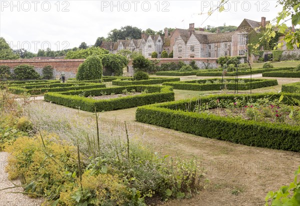 Garden at Littlecote House Hotel, Hungerford, Berkshire, England, UK