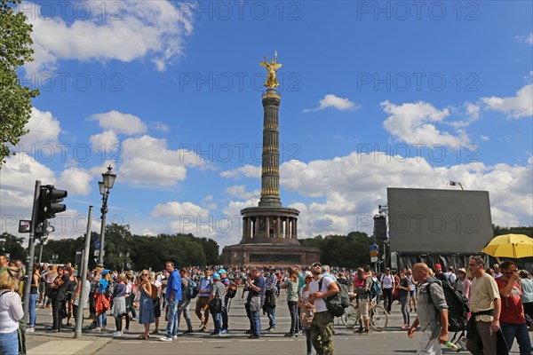 Major demonstration Berlin invites Europe - Festival for peace and freedom Berlin 29 August 2020