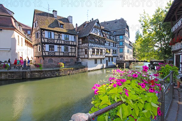 La Petite France, historic old town district of Strasbourg