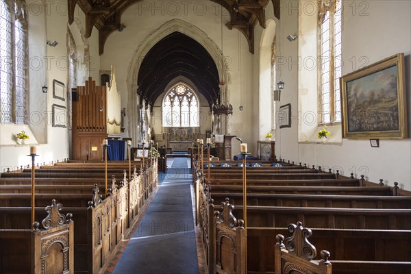 Village parish church Worlingworth, Suffolk, England, UK