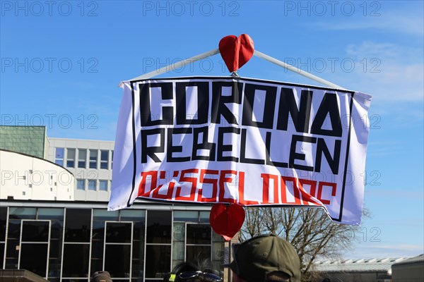 Large demonstration by critics of the corona measures in Kassel: Protests took place simultaneously in many countries under the motto World Wide Demonstration for Freedom, Peace and Human Rights