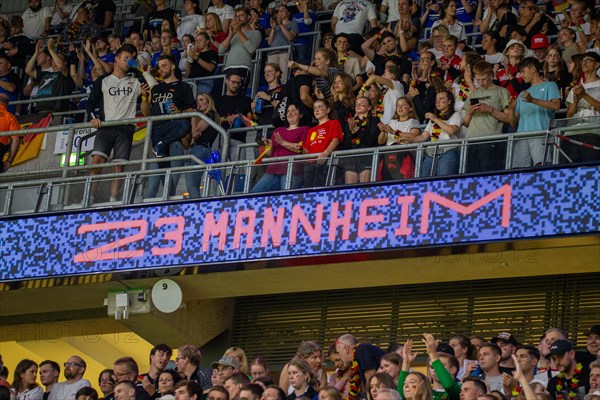 Fistball World Championship from 22 July to 29 July 2023 in Mannheim: Around 10, 000 spectators in the SAP Arena provided a record crowd on the final day