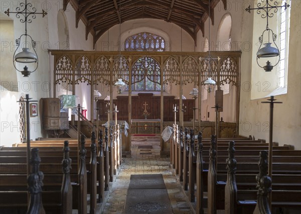 Church of Saint Michael and Saint Felix, Rumburgh, Suffolk, England, UK