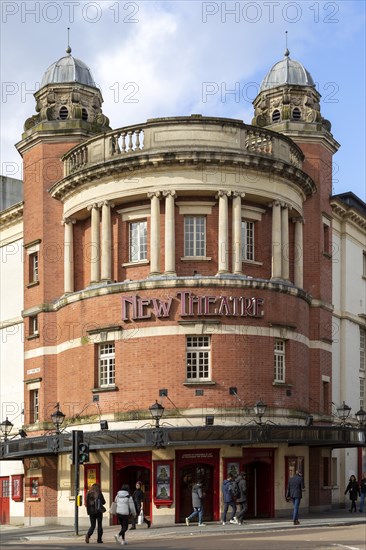 New Theatre, Park Place, Cardiff, South Wales, UK Edwardian Baroque architecture, 1906 architects Runtz and Ford