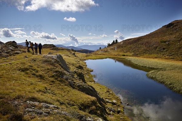 Pfannsee, Nockberge Biosphere Reserve, Carinthia, Austria, Europe