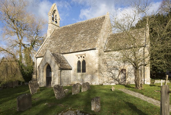Historic village parish church of Saint Stephen, Beechingstoke, Wiltshire, England, UK Vale of Pewsey