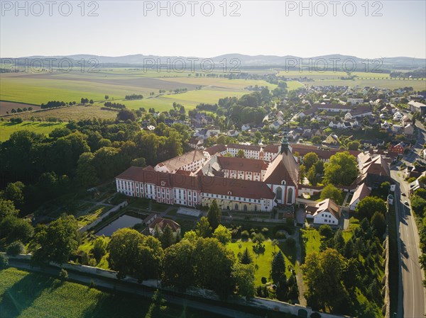 The monastery of St Marienstern is a Cistercian abbey in Panschwitz-Kuckau in the Upper Lusatia region of Saxony. St. Marienstern is an important cultural and religious centre for the Catholic Christians in the area, Panschwitz Kuckau, Saxony, Germany, Europe