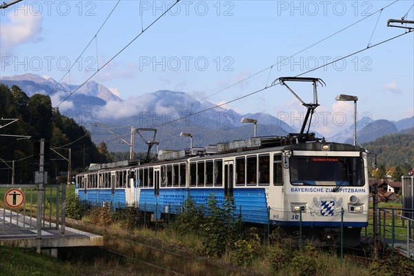 The Zugspitze railway, Garmisch