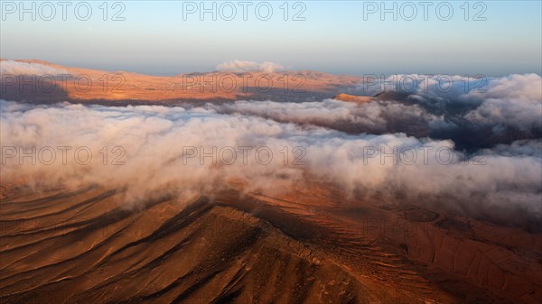 North of Fuerteventura, mountains near Triquivijate, Canary Islands, Fuerteventura, Spain, Europe