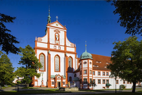 The monastery of St Marienstern is a Cistercian abbey in Panschwitz-Kuckau in the Upper Lusatia region of Saxony. St. Marienstern is an important cultural and religious centre for the Catholic Christians in the area, Panschwitz Kuckau, Saxony, Germany, Europe