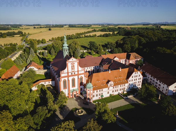 The monastery of St Marienstern is a Cistercian abbey in Panschwitz-Kuckau in the Upper Lusatia region of Saxony. St. Marienstern is an important cultural and religious centre for the Catholic Christians in the area, Panschwitz Kuckau, Saxony, Germany, Europe