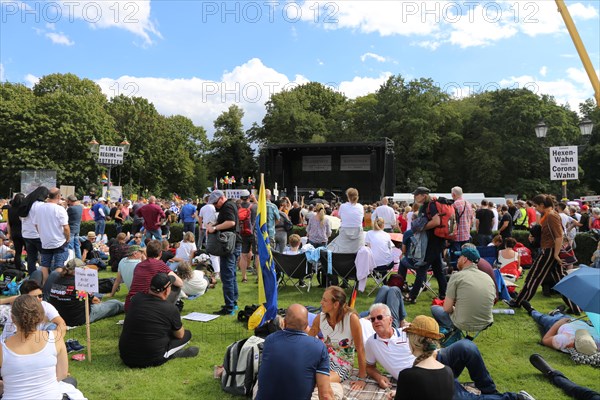 Major demonstration Berlin invites Europe - Festival for peace and freedom Berlin 29 August 2020