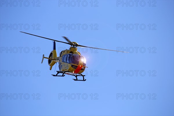 Rescue helicopter Christoph 5, BG Clinic Ludwigshafen on duty