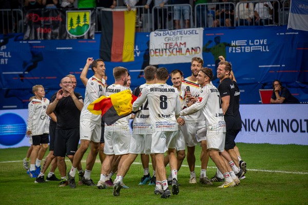 Fistball World Championship from 22 July to 29 July 2023 in Mannheim: Germany is Fistball World Champion. In the final, the German team beat Austria in 4:0 sets