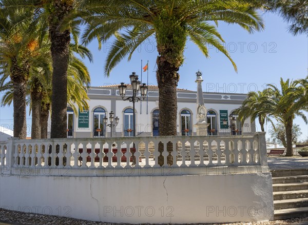 Domus Municipalis town hall local government office, village of Castro Verde, Baixo Alentejo, Portugal, southern Europe, Europe