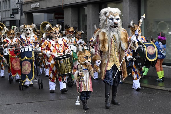 Guggenmusik Tambourmajor