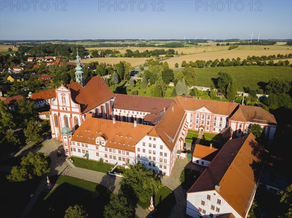 The monastery of St Marienstern is a Cistercian abbey in Panschwitz-Kuckau in the Upper Lusatia region of Saxony. St. Marienstern is an important cultural and religious centre for the Catholic Christians in the area, Panschwitz Kuckau, Saxony, Germany, Europe