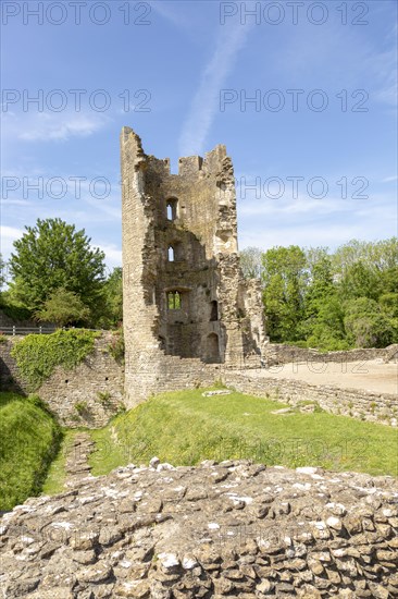 Farleigh Hungerford castle, Somerset, England, UK