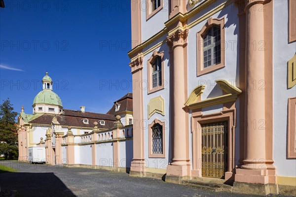 St Marienthal Monastery is a Cistercian abbey in Upper Lusatia in Saxony. It is the oldest nunnery of the order in Germany, which has existed without interruption since its foundation, Ostritz, Saxony, Germany, Europe