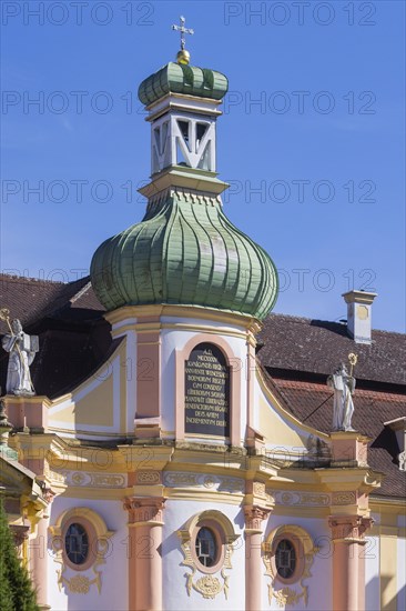 St Marienthal Monastery is a Cistercian abbey in Upper Lusatia in Saxony. It is the oldest nunnery of the order in Germany, which has existed without interruption since its foundation, Ostritz, Saxony, Germany, Europe