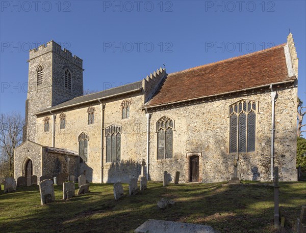 Church of St George South Elmham St Cross, Suffolk, England, UK
