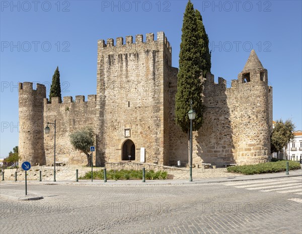 Historic castle in Alter do Chao, Alentejo, Portugal, southern Europe built in the 14th century, Europe