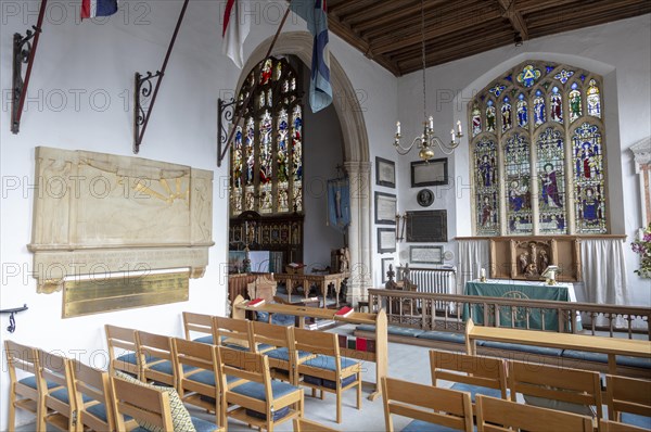 Interior church of Saint Peter and Saint Paul, Aldeburgh, Suffolk, England, UK