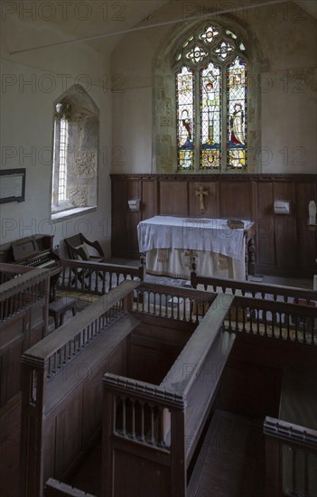 Church of Saint Mary Mary and Saint Lawrence, Stratford Tony, Wiltshire, England, UK